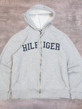 Y2K 00's Tommy Hilfiger Collegiate Classic Americana Core Hoodie